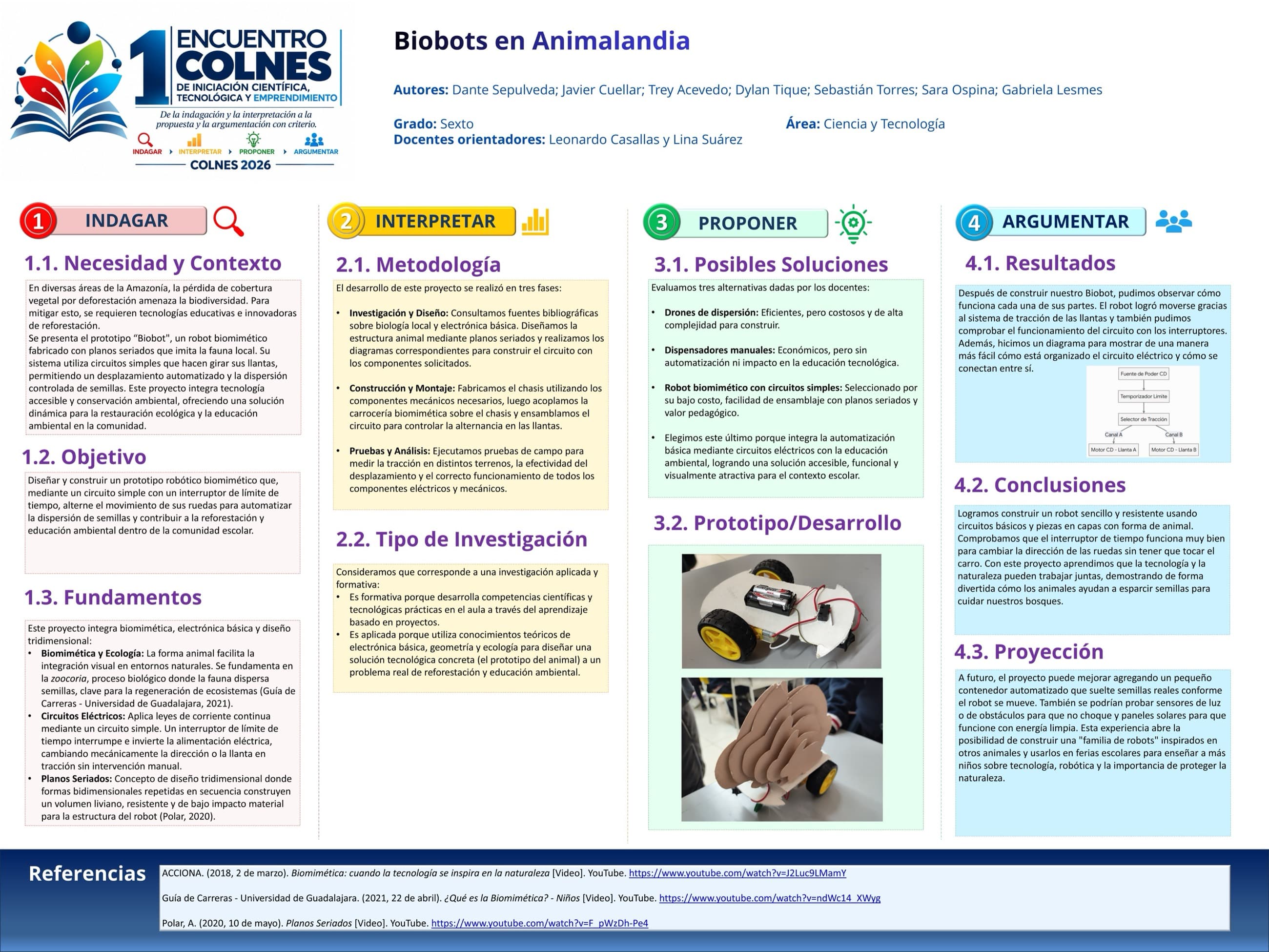 Memoria del proyecto Biobots en Animalandia