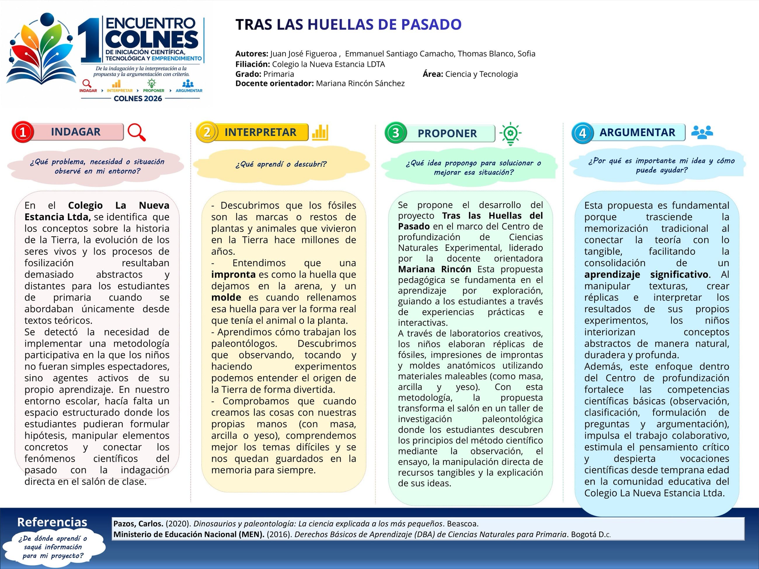 Memoria del proyecto Tras las Huellas del Pasado