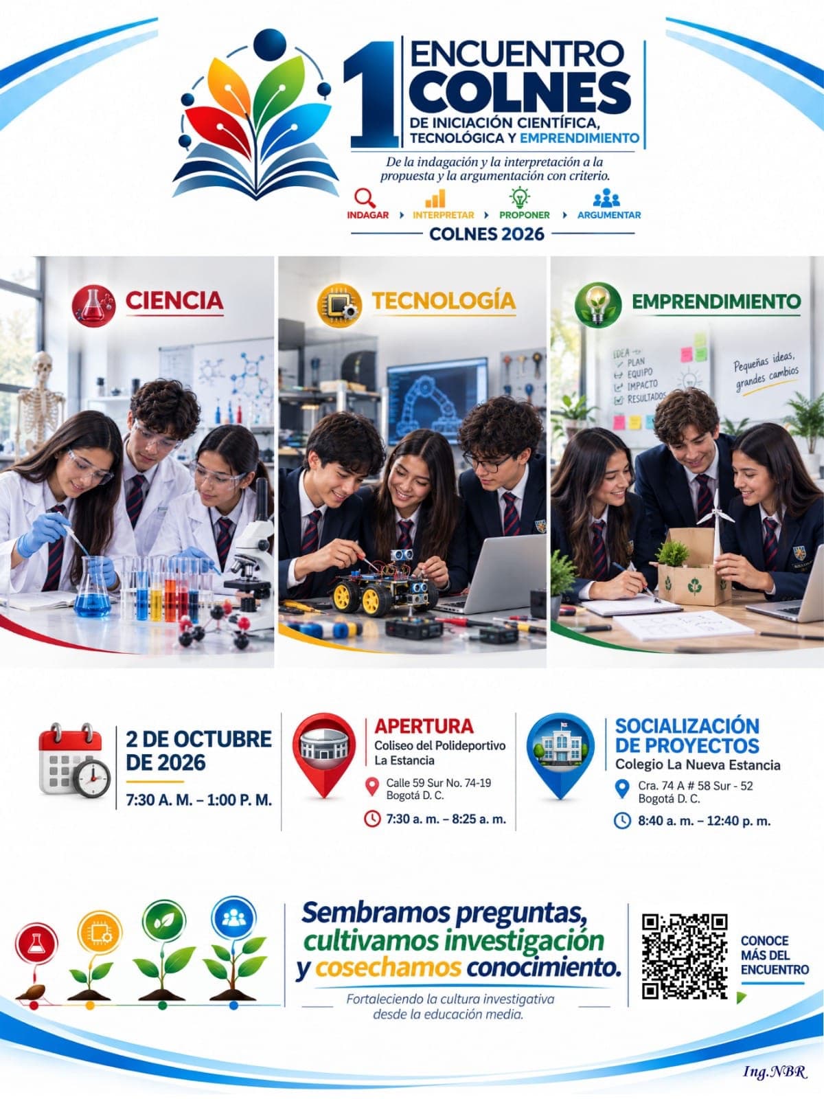1er Encuentro COLNES de Iniciación Científica, Tecnológica y Emprendimiento
