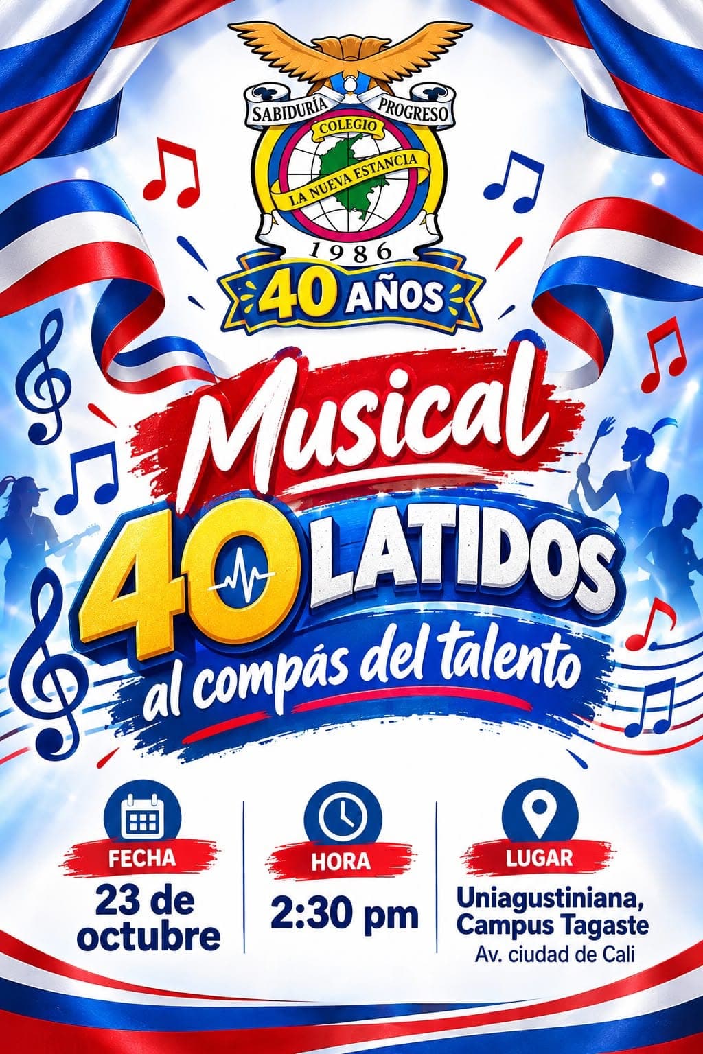 Musical "40 Latidos al Compás del Talento" - 40 Años COLNES
